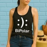 Bipolar Smiley Women's Tank Top thumb 2