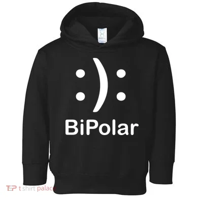 Bipolar Smiley Toddler Hoodie