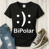 Bipolar Smiley Women's T-Shirt thumb 3
