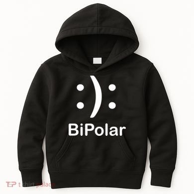 Bipolar Smiley Kids Hoodie