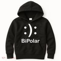 Bipolar Smiley Kids Hoodie thumb 0