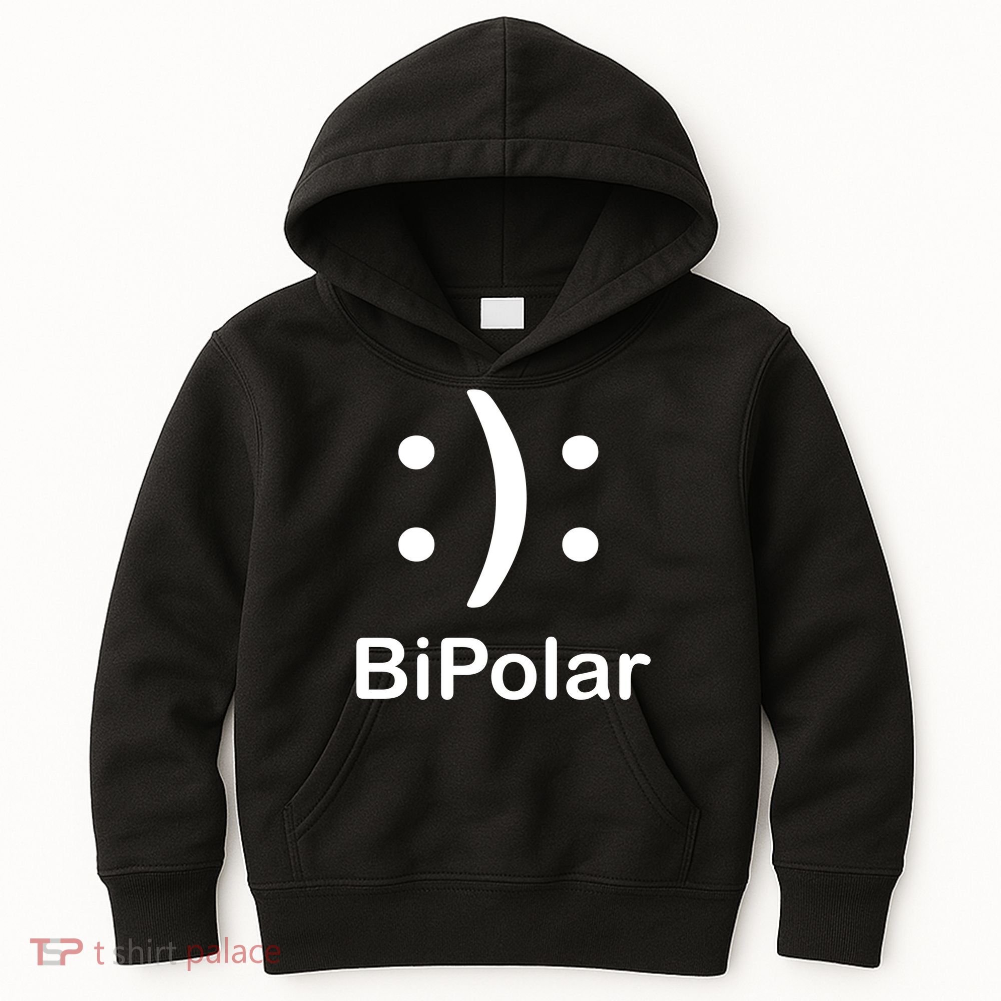 Bipolar Smiley Kids Hoodie