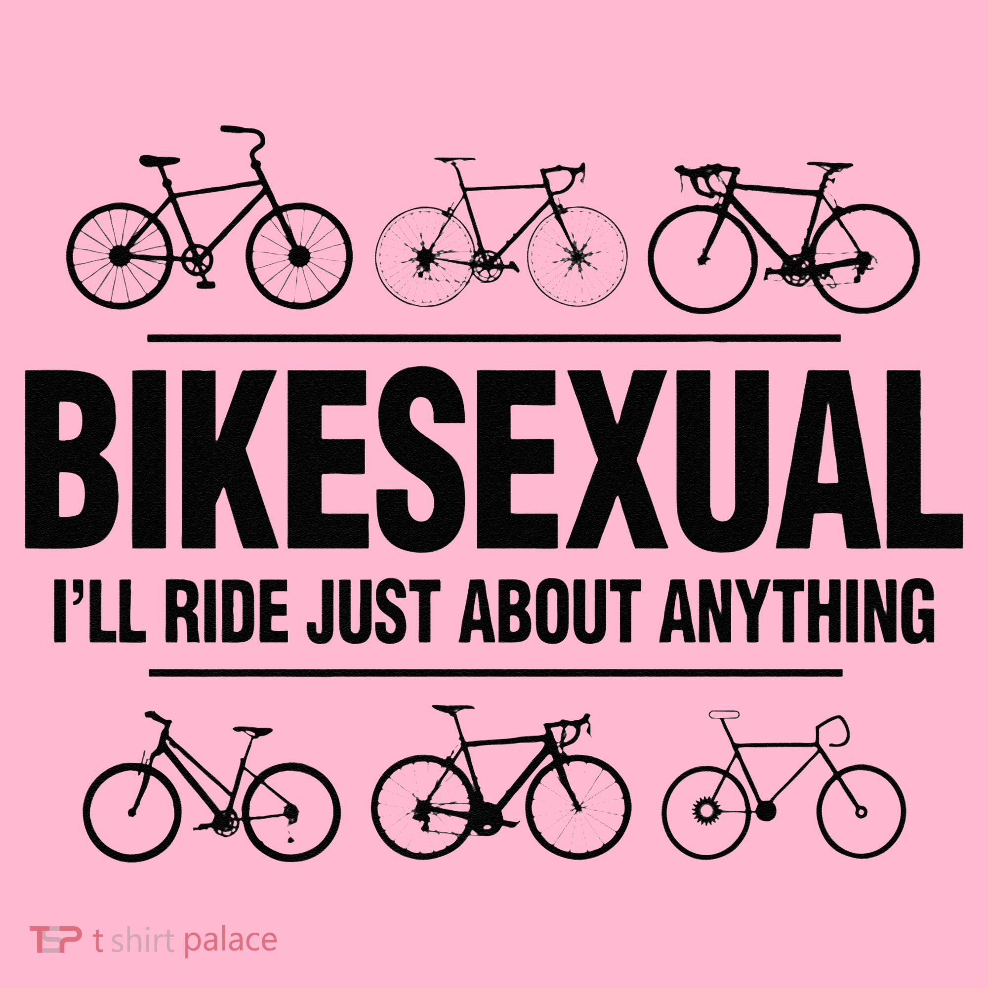 BikeSexual Ill Ride Anything Funny Biker Bicycling Gift Coaster