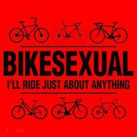 BikeSexual Ill Ride Anything Funny Biker Bicycling Gift Santa Hat thumb 1