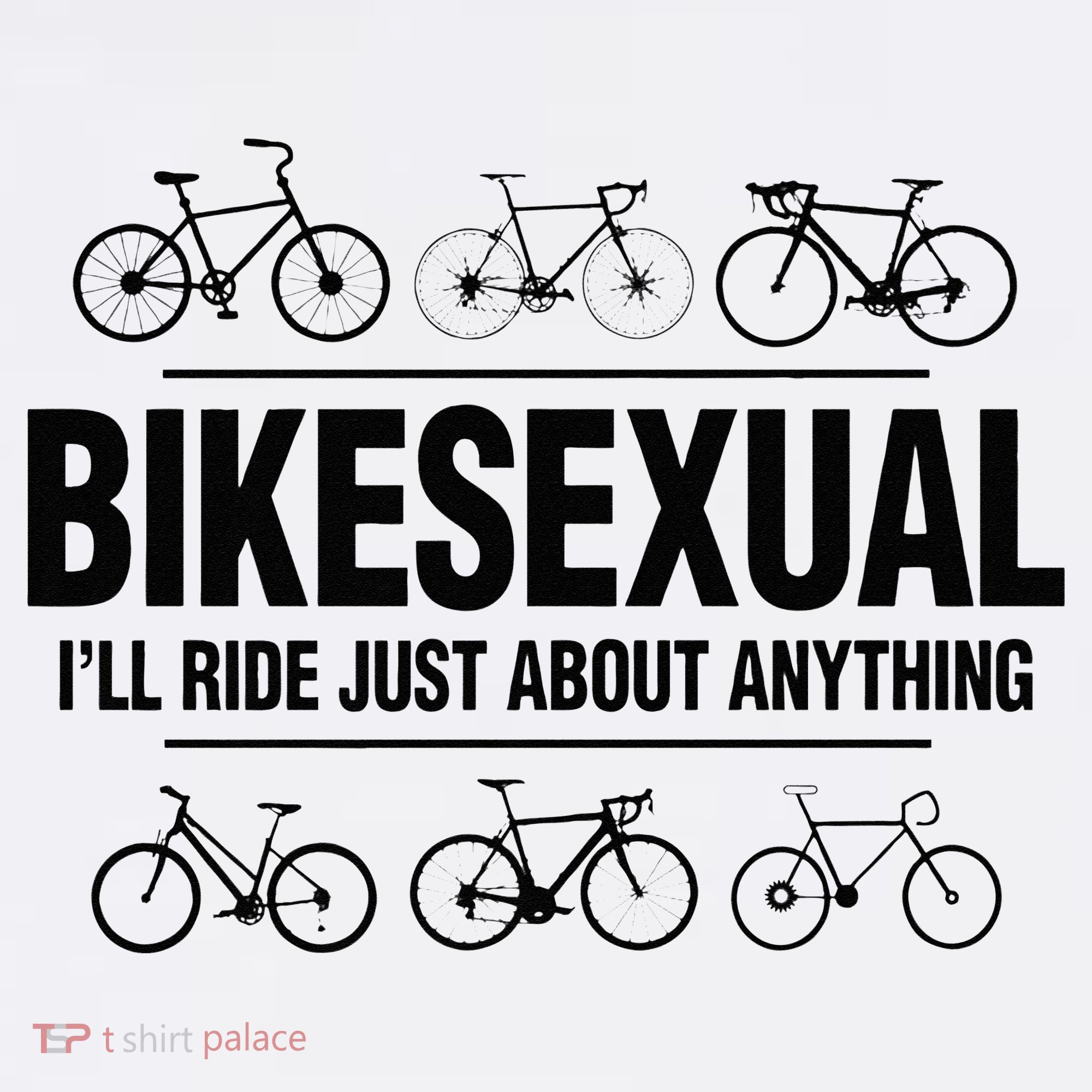 BikeSexual Ill Ride Anything Funny Biker Bicycling Gift Women's Hoodie