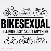 BikeSexual Ill Ride Anything Funny Biker Bicycling Gift Women's Tank Top thumb 5