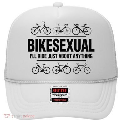 BikeSexual Ill Ride Anything Funny Biker Bicycling Gift Hat