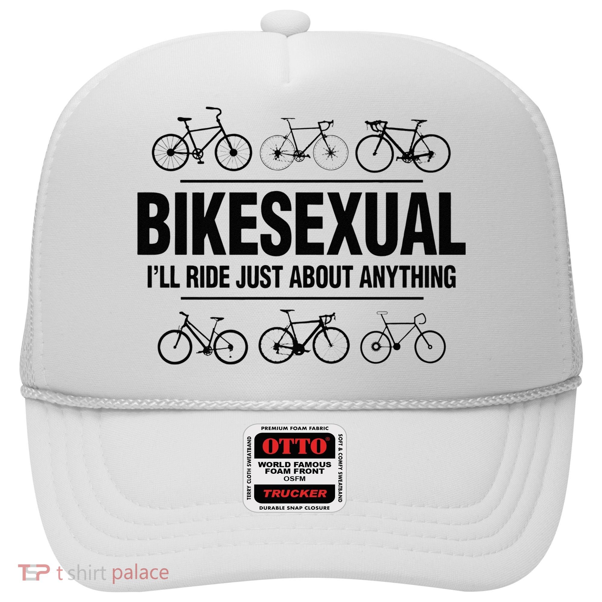 BikeSexual Ill Ride Anything Funny Biker Bicycling Gift Hat