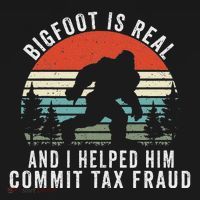 Bigfoot Is Real And I Helped Him Commit Tax Fraud Baby Bodysuit thumb 2