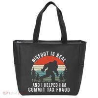 Bigfoot Is Real And I Helped Him Commit Tax Fraud Tote Bag thumb 0