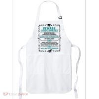 Beware I Ride Horses You Will Not Be A Problem Horse Lover Apron thumb 0