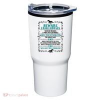 Beware I Ride Horses You Will Not Be A Problem Horse Lover Tumbler thumb 0