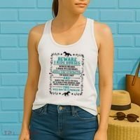 Beware I Ride Horses You Will Not Be A Problem Horse Lover Women's Tank Top thumb 2