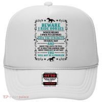 Beware I Ride Horses You Will Not Be A Problem Horse Lover Hat thumb 0