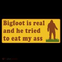 Bigfoot Is Real And He Tried To Eat My Ass Meme Coffee Mug thumb 5