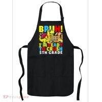 Bruh IM Ready To Crush 5th Grade Dinosaur Back To School Apron thumb 0