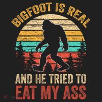 Bigfoot Is Real And He Tried To Eat My Ass  Beanie thumb 2