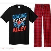 Bowling Is Right Up My Alley Bowling Merchandise Pajama Set thumb 0