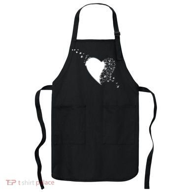 Bird Flocking Heart Apron