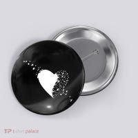 Bird Flocking Heart Button thumb 0