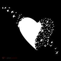 Bird Flocking Heart Ornament thumb 1
