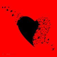 Bird Flocking Heart Santa Hat thumb 1