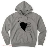 Bird Flocking Heart Hoodie thumb 0