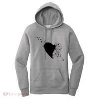 Bird Flocking Heart Women's Hoodie thumb 0