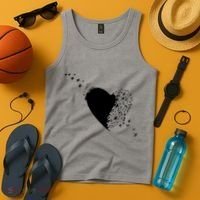 Bird Flocking Heart Tank Top thumb 4