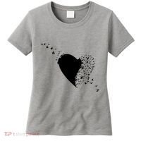 Bird Flocking Heart Women's T-Shirt thumb 0