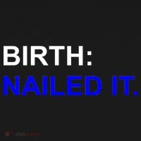 Birth: Nailed It. Funny Backpack thumb 2