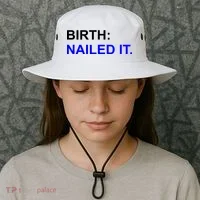 Birth: Nailed It. Funny Bucket Hat thumb 3