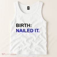 Birth: Nailed It. Funny Tank Top thumb 2