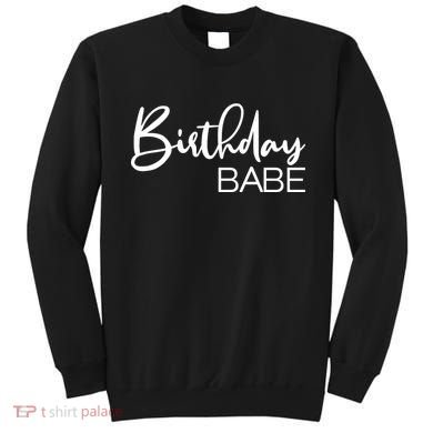 Birthday Babe Sweatshirt