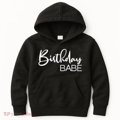 Birthday Babe Kids Hoodie