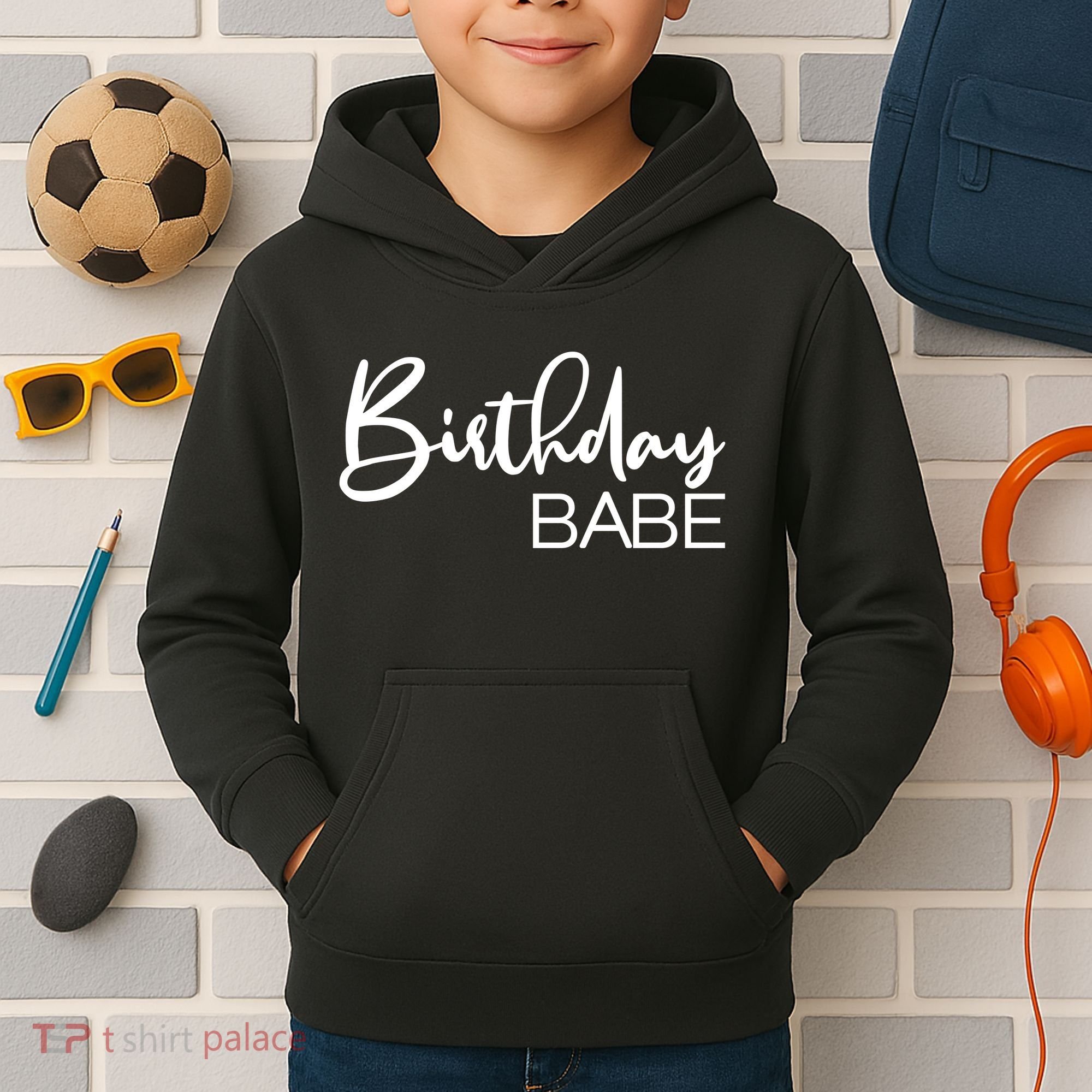 Birthday Babe Kids Hoodie