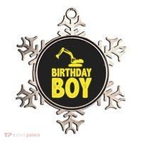 Birthday Boy Construction Crew Ornament thumb 0