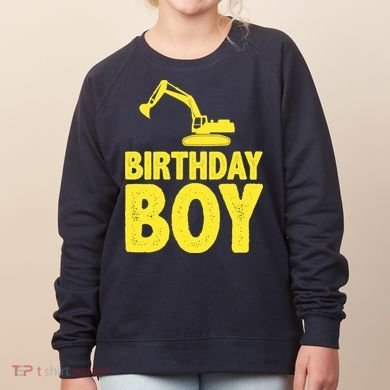 Birthday Boy Construction Crew Women's Sweatshirt