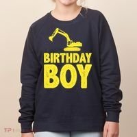 Birthday Boy Construction Crew Women's Sweatshirt thumb 0