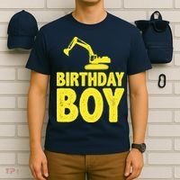 Birthday Boy Construction Crew T-Shirt thumb 6