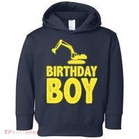 Birthday Boy Construction Crew Toddler Hoodie thumb 0