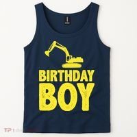 Birthday Boy Construction Crew Tank Top thumb 2