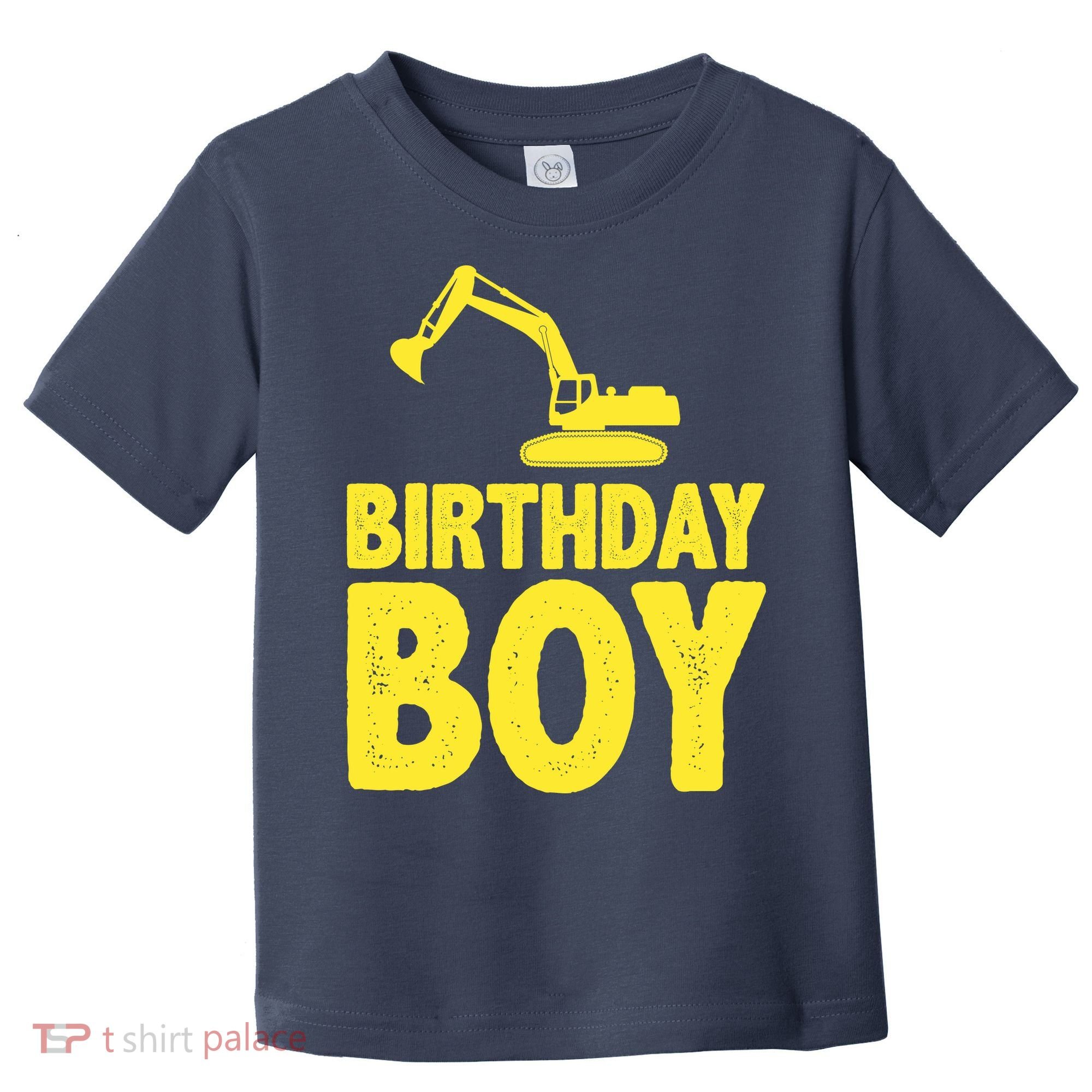 Birthday Boy Construction Crew Toddler T-Shirt
