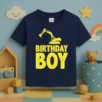 Birthday Boy Construction Crew Toddler T-Shirt thumb 3