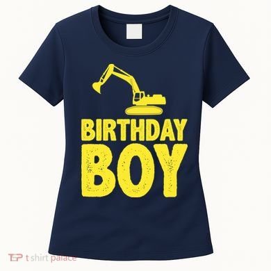 Birthday Boy Construction Crew Women's T-Shirt