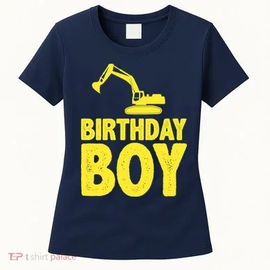 Birthday Boy Construction Crew Women's T-Shirt
