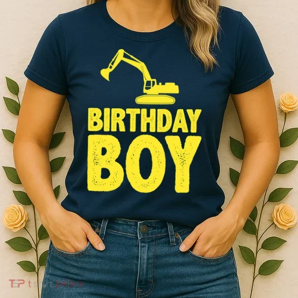Birthday Boy Construction Crew Women's T-Shirt