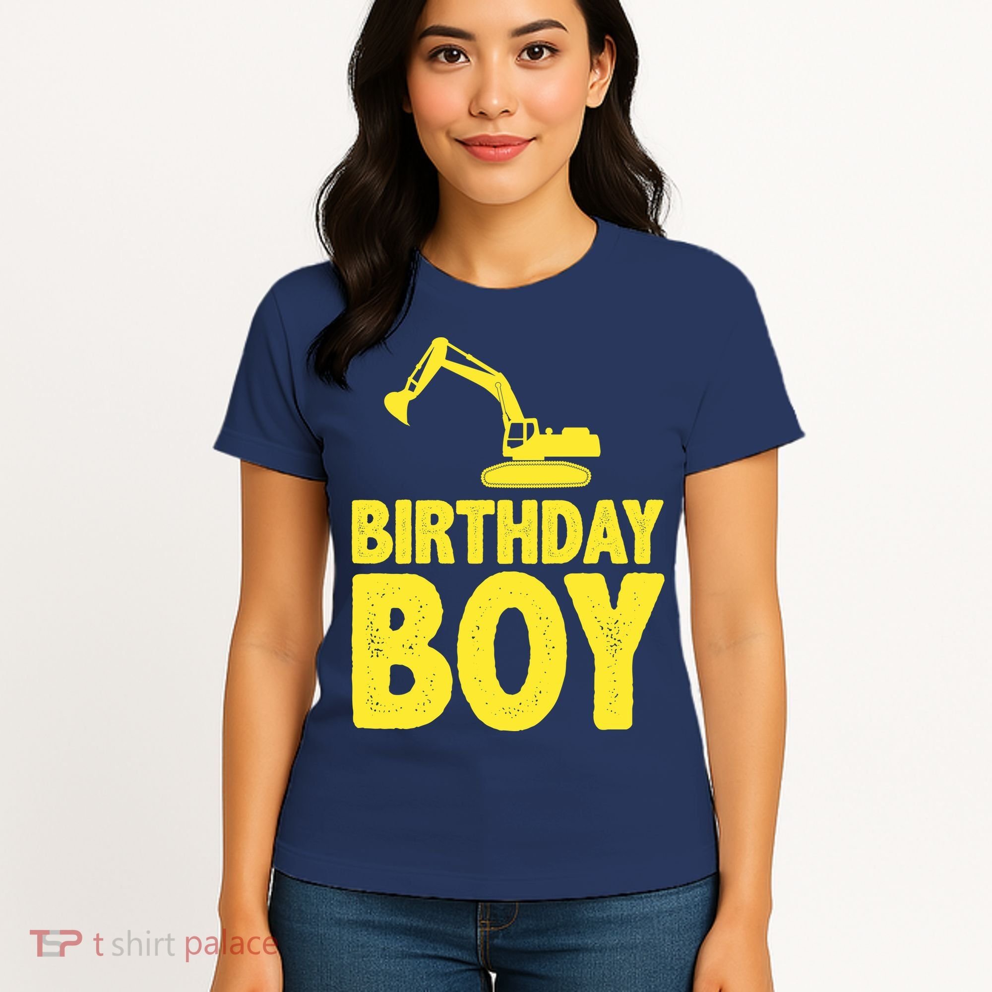 Birthday Boy Construction Crew Women's T-Shirt