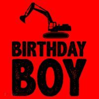 Birthday Boy Construction Crew Santa Hat thumb 1