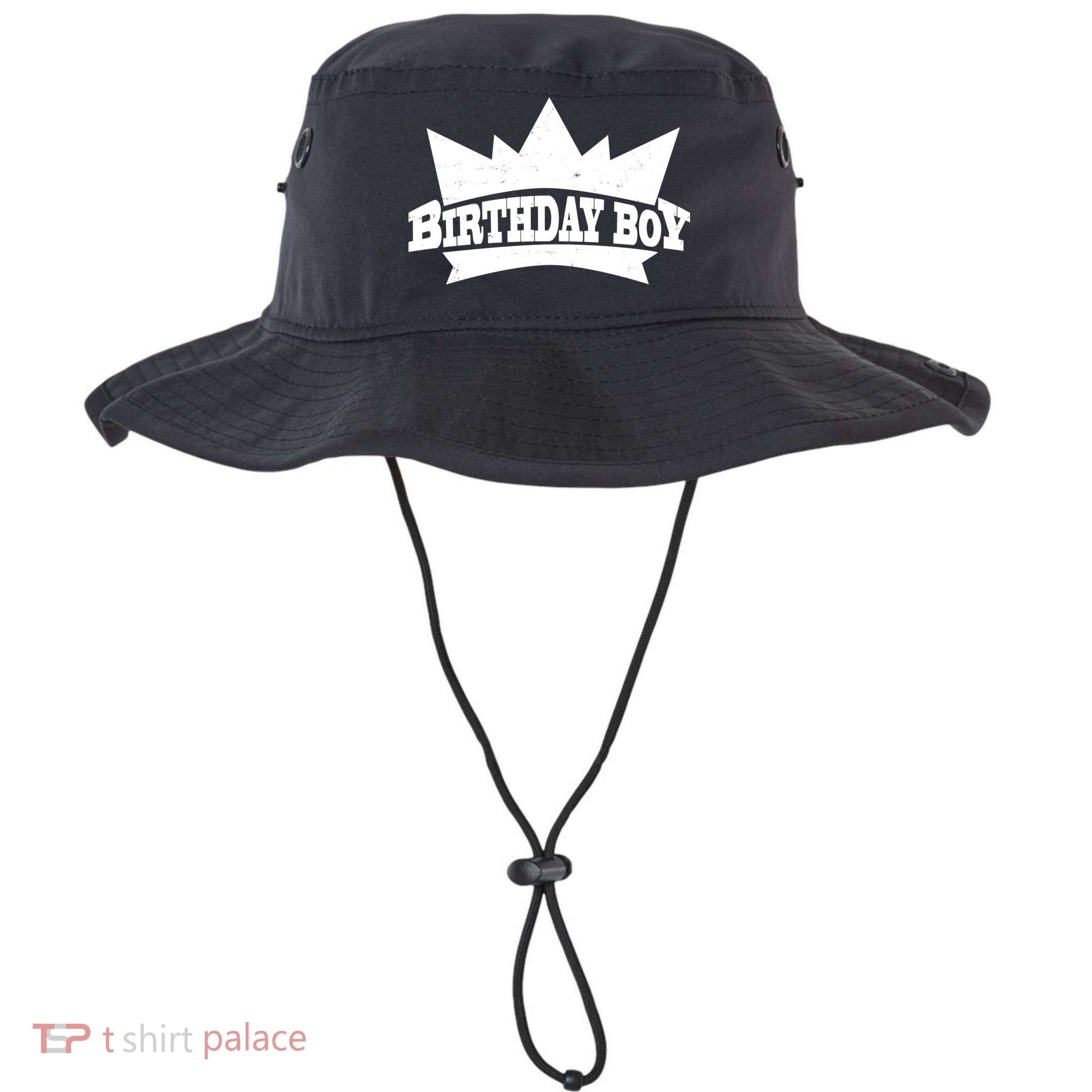 Birthday Boy Crown Classic Logo Bucket Hat